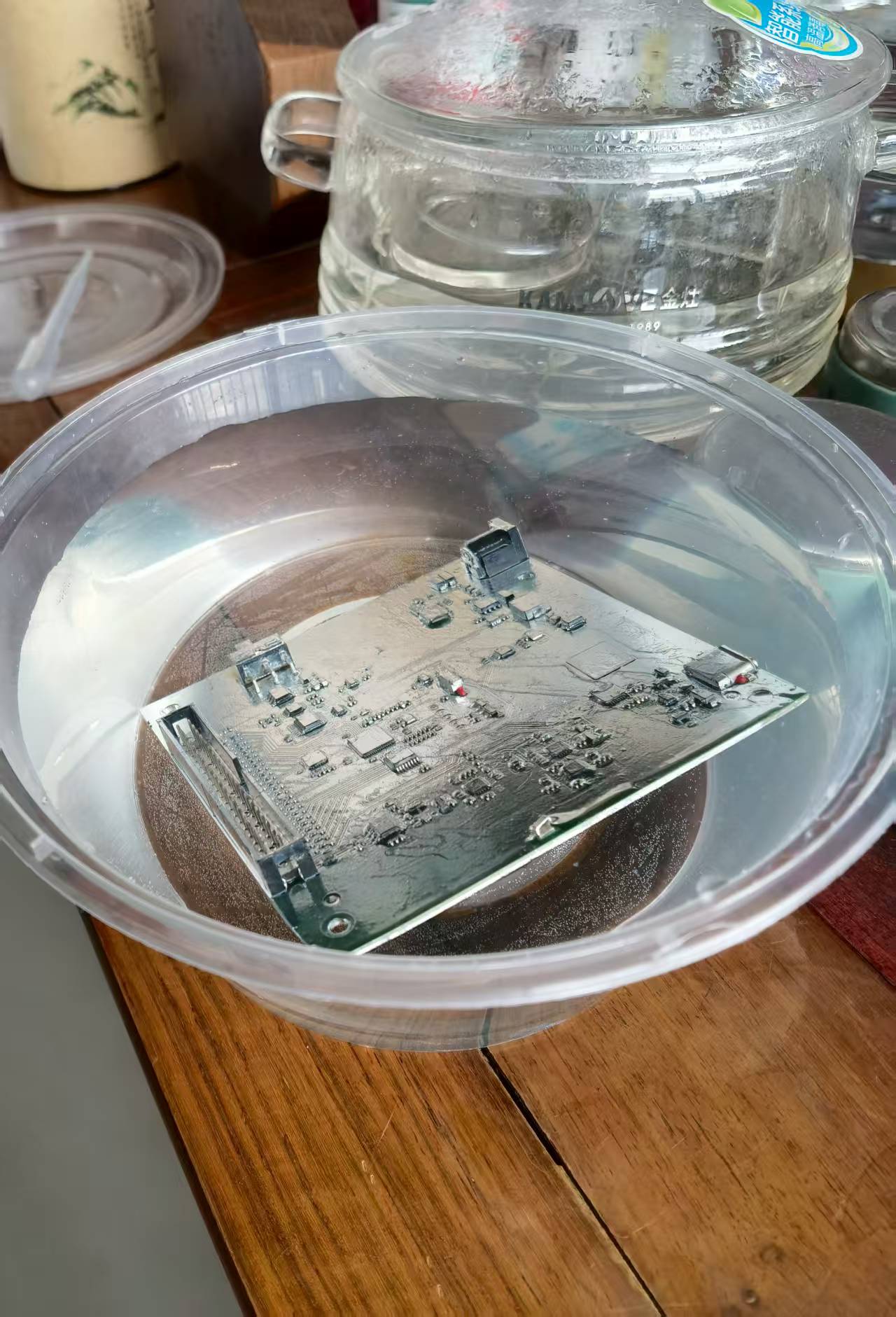 水下空气膜效果